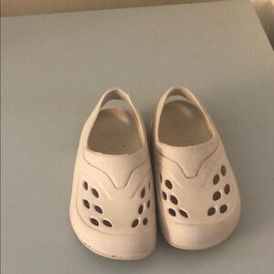 Kids White Slip-On Shoes